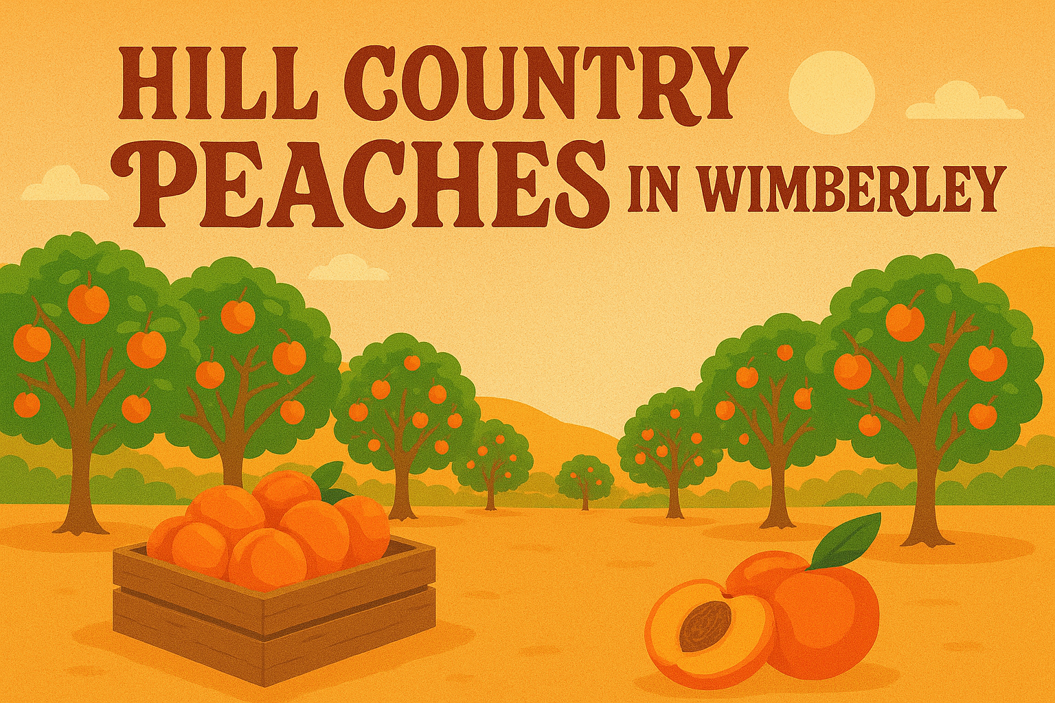 Peaches in Wimberley