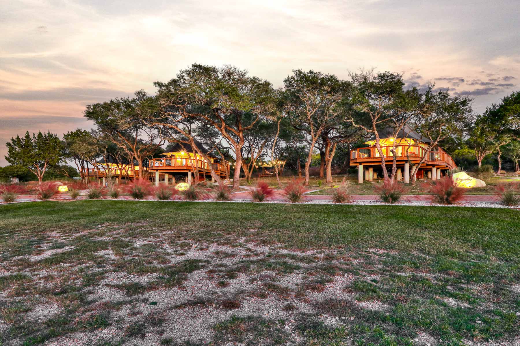 Safari tent at Spoon Mountain Glamping, Wimberley Texas