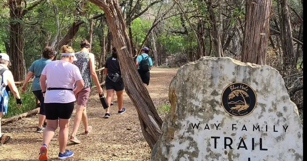 Hiking in Wimberley in October