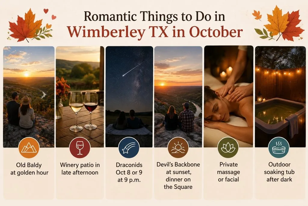Romantic Things to Do in Wimberley TX in October