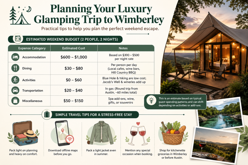 Planning Your Luxury Glamping Trip to Wimberley