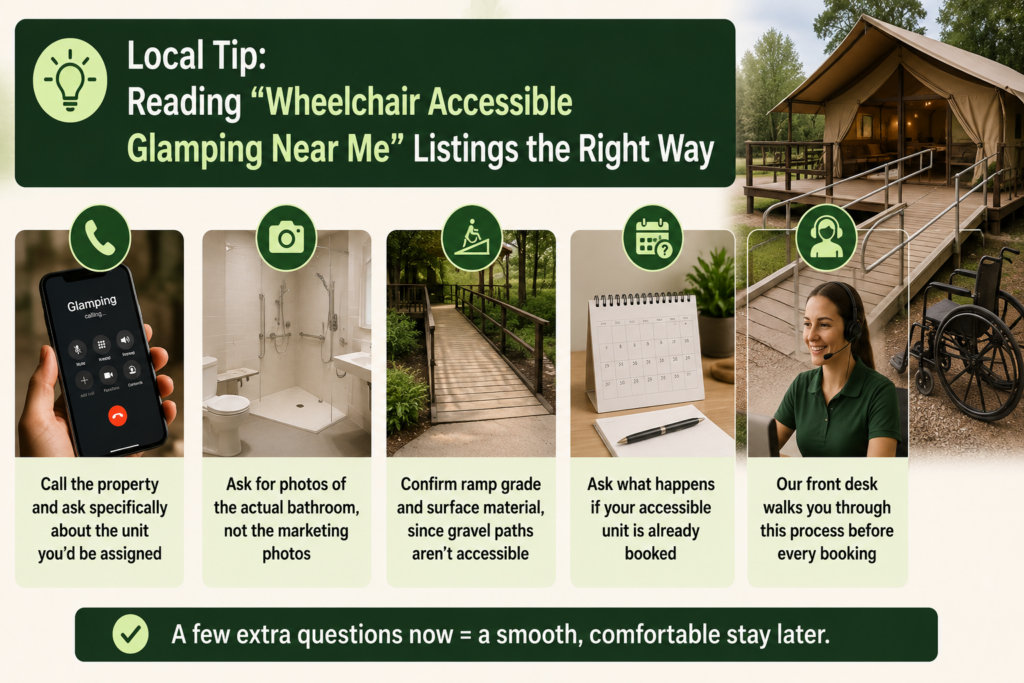Accessible Luxury Glamping Texas: 10 Best Stays 2026 24 How to Find Real Wheelchair Accessible Glamping Near Me