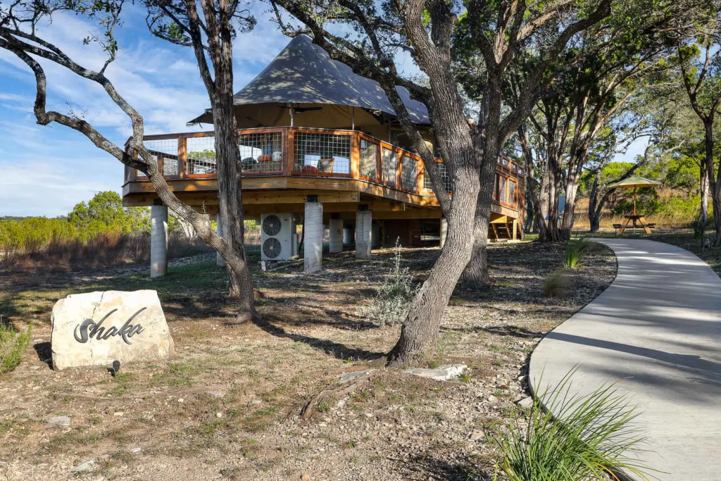 Accessible Luxury Glamping Texas: 10 Best Stays 2026 2 Spoon Mountain Glamping, Wimberley