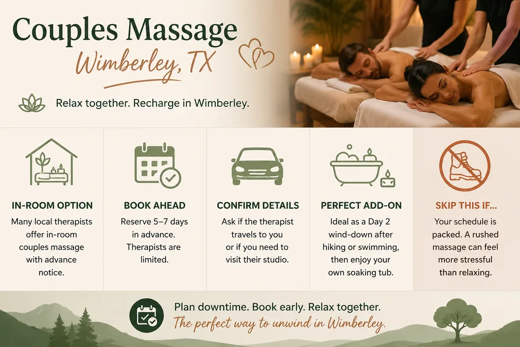 Couples Massage Wimberley TX