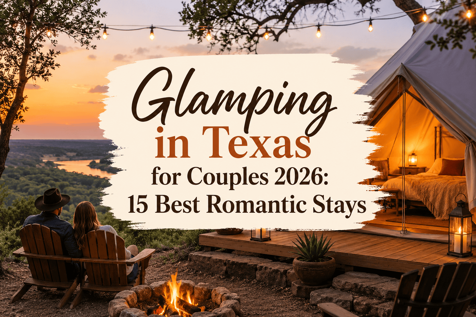 Glamping in Texas for Couples