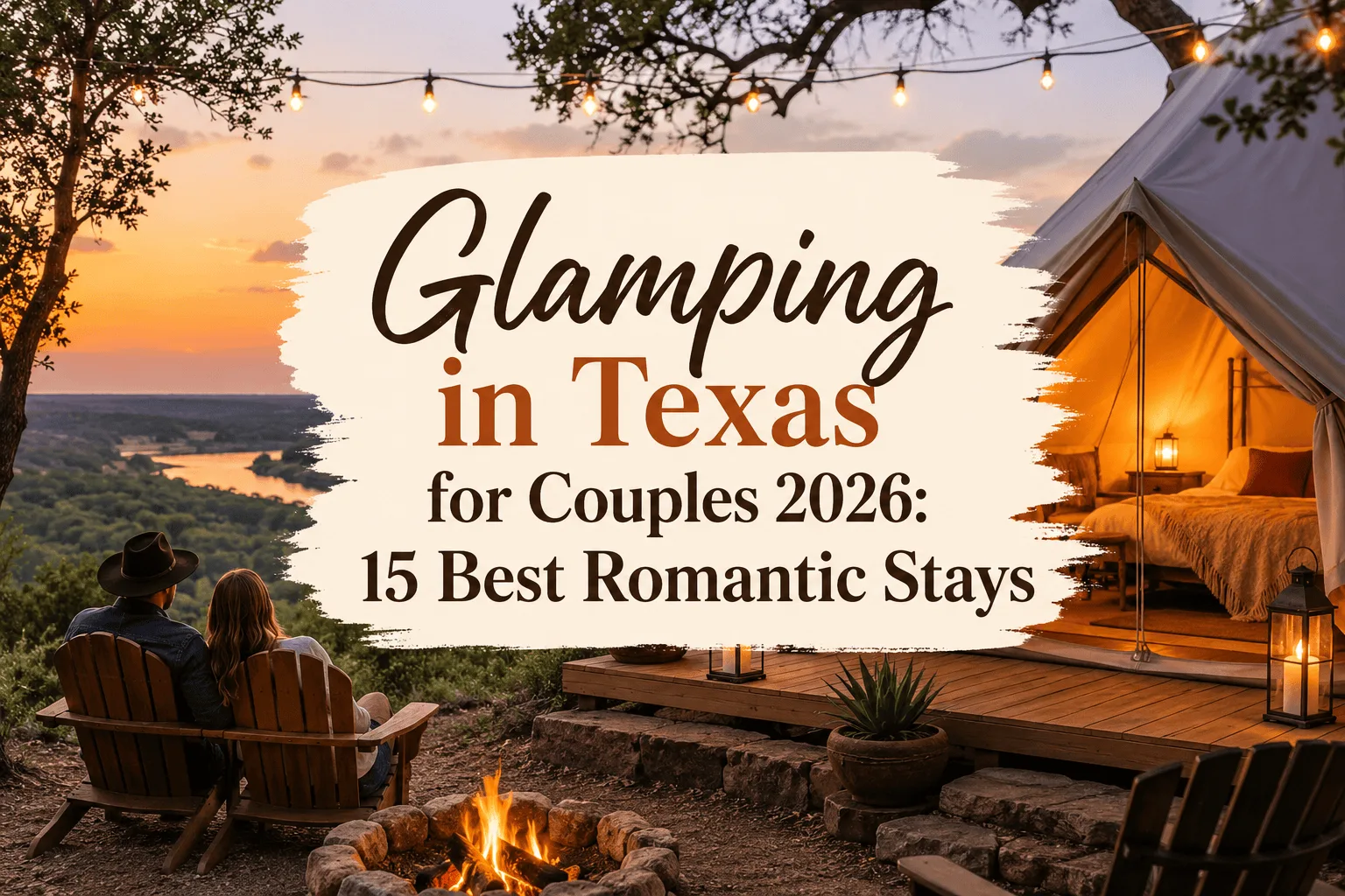 Glamping in Texas for Couples