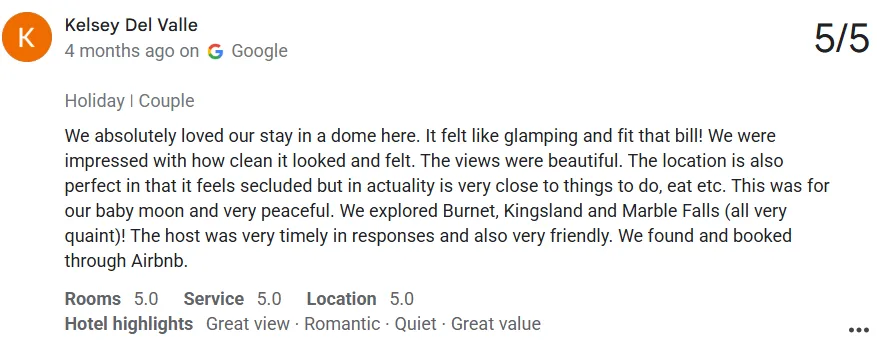 Glamping in Texas for Couples 2026: 15 Best Romantic Stays 15 image 60 Spoon Mountain Glamping