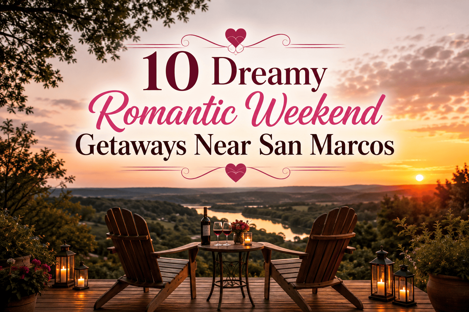 Romantic Weekend Getaways Near San Marcos