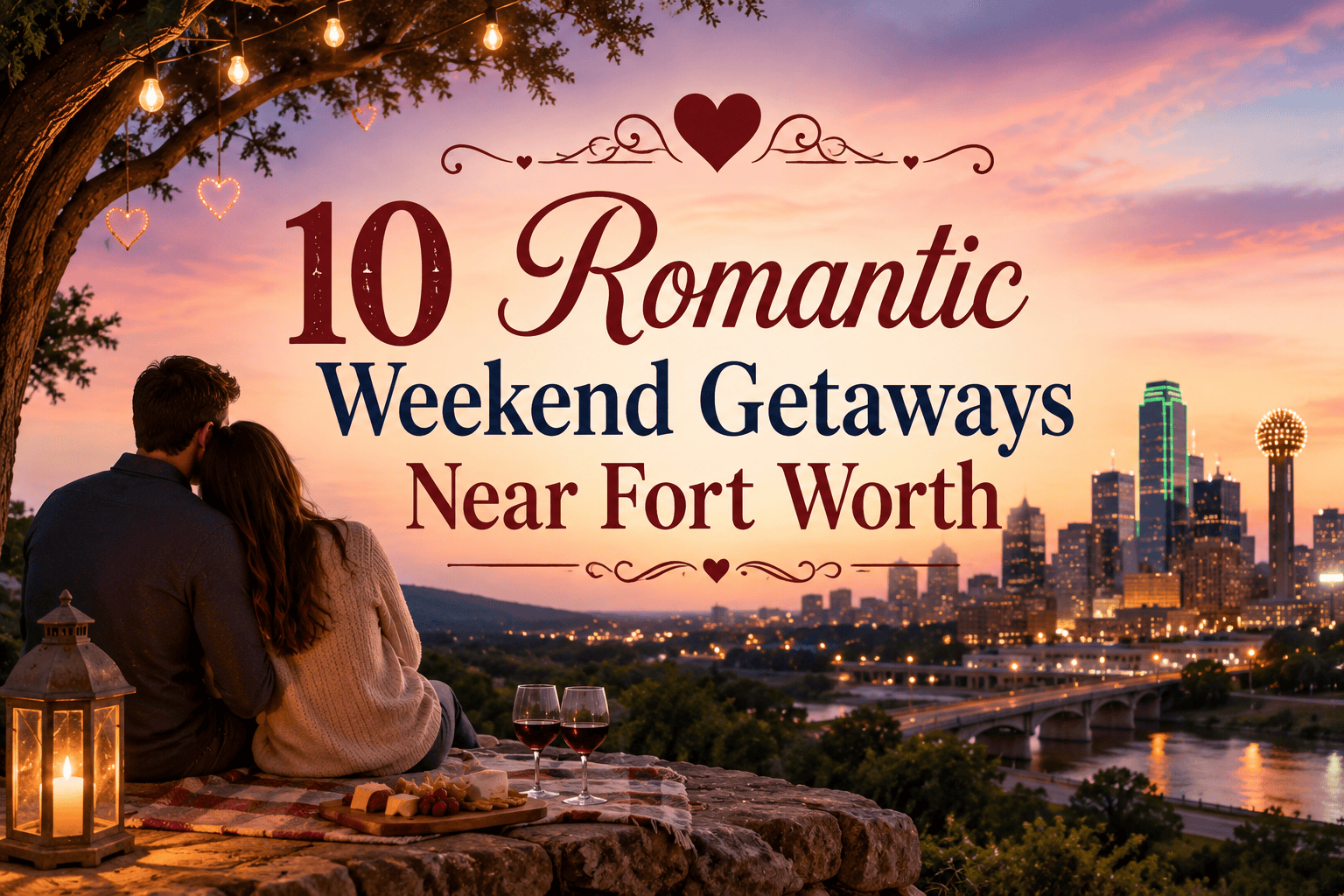 Romantic Weekend Getaways Near Fort Worth