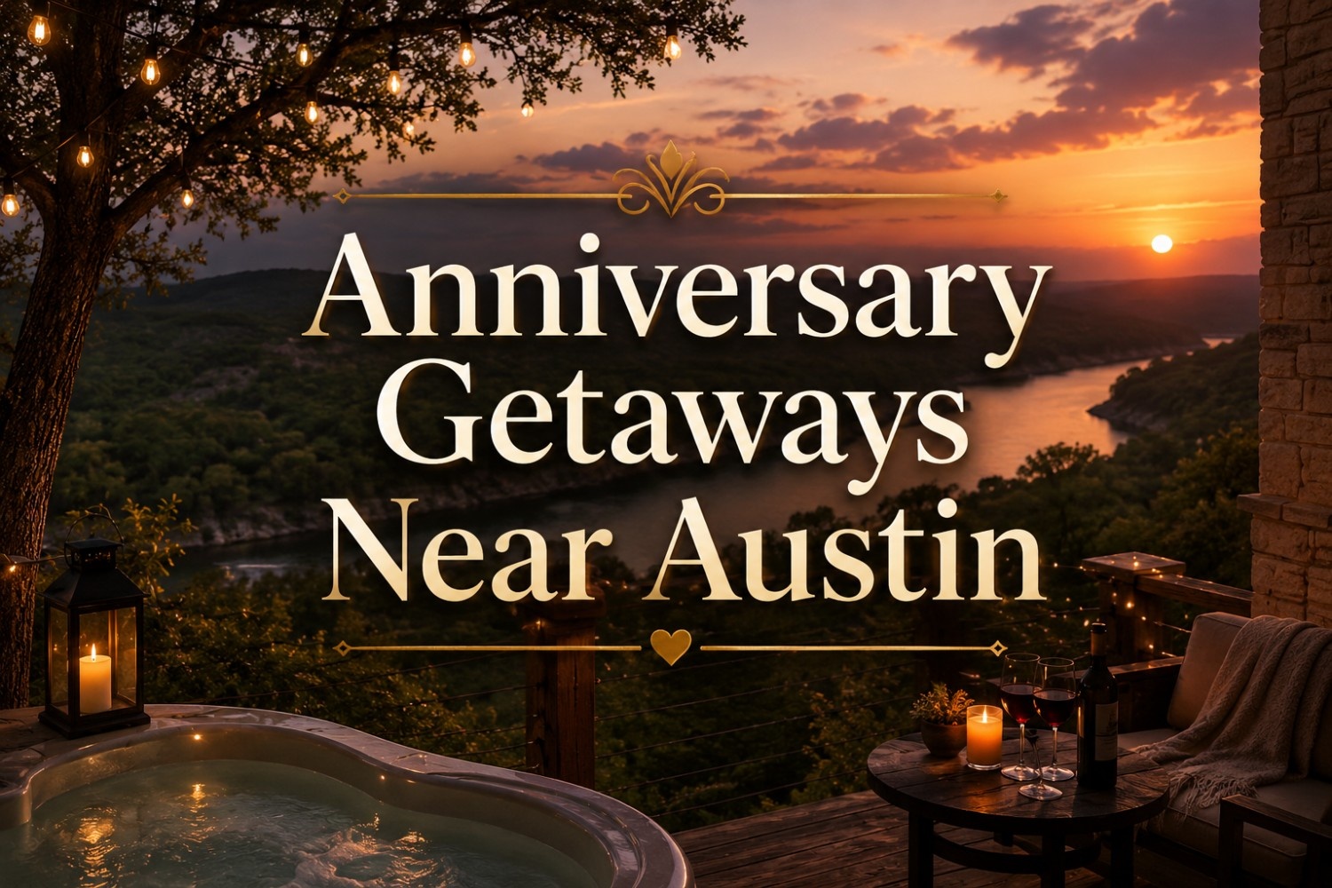 Anniversary Getaways Near Austin