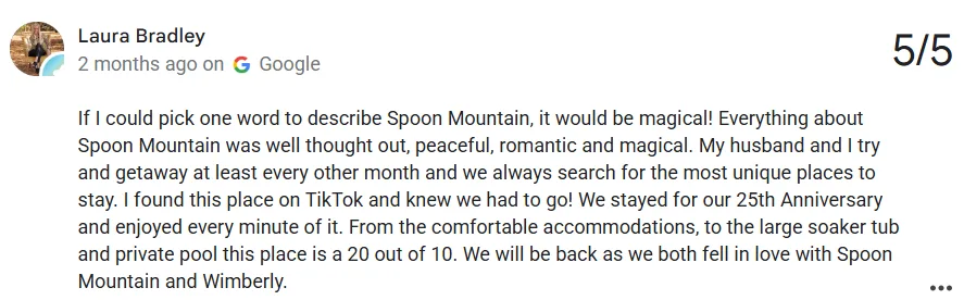 10 Romantic Weekend Getaways Near Houston (Owner Picks) 3 image 113 Spoon Mountain Glamping