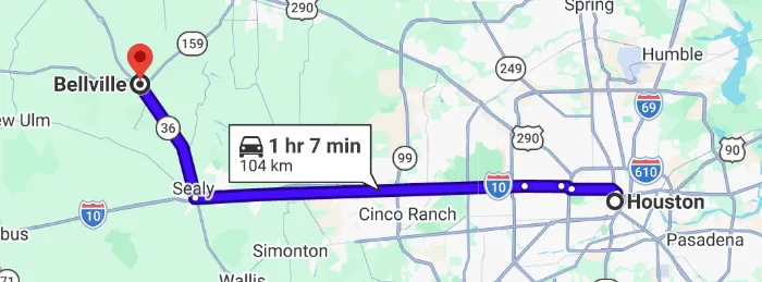 10 Romantic Weekend Getaways Near Houston (Owner Picks) 29 Bellville: A Cheap Weekend Getaway from Houston Without Feeling Cheap