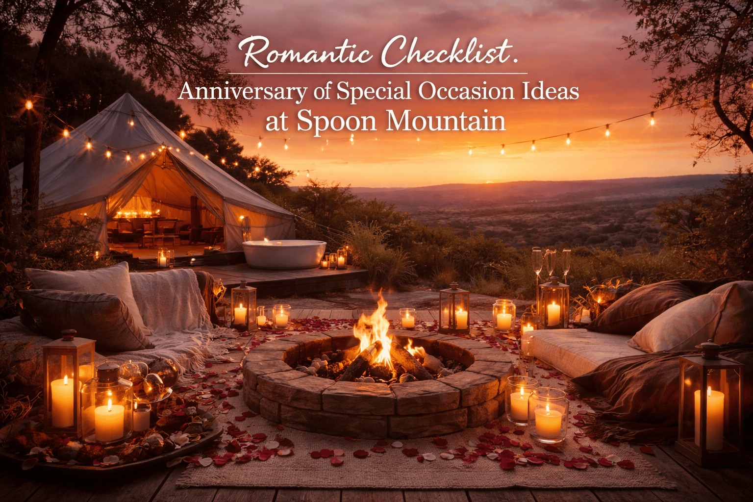 Romantic Checklist Ideas for Spoon Mountain