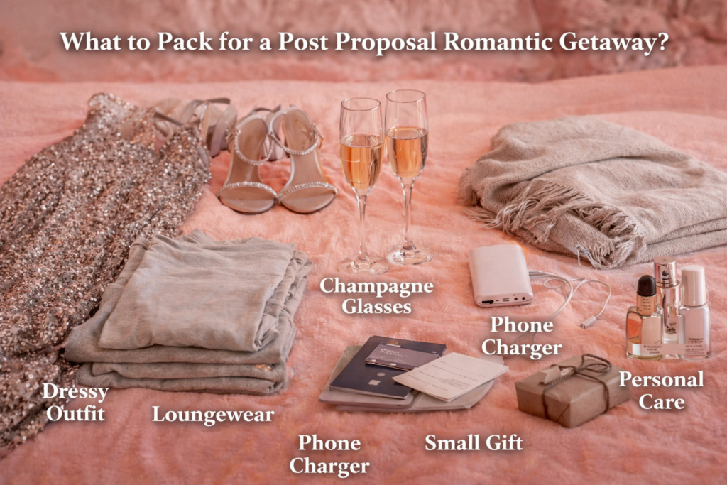Romantic Getaways After a Proposal: 7 Magical Ideas (2026 Guide) 1 What to Pack for a Post-Proposal Romantic Getaway
