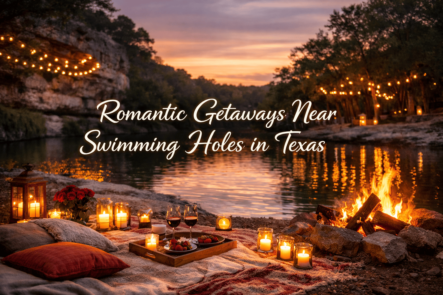 Romantic Getaways Near Swimming Holes in Texas