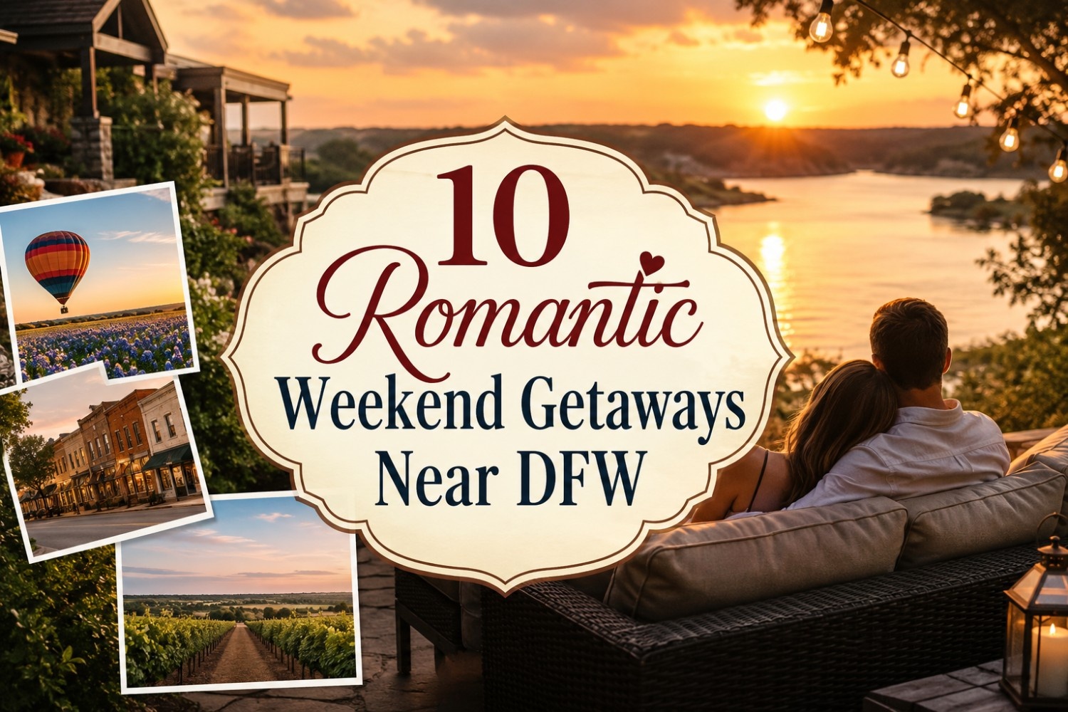 Romantic Weekend Getaways Near DFW