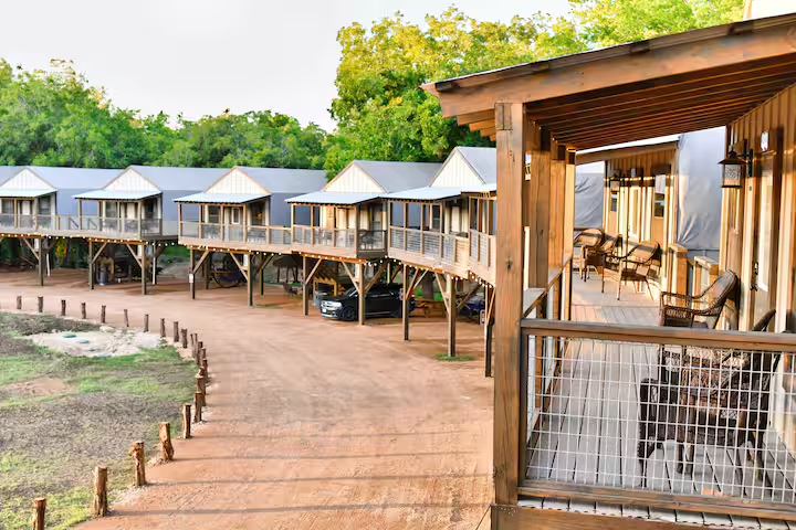 Luxury Glamping With Private Pools in Texas: 10 Best 2026 9 image 110 Spoon Mountain Glamping