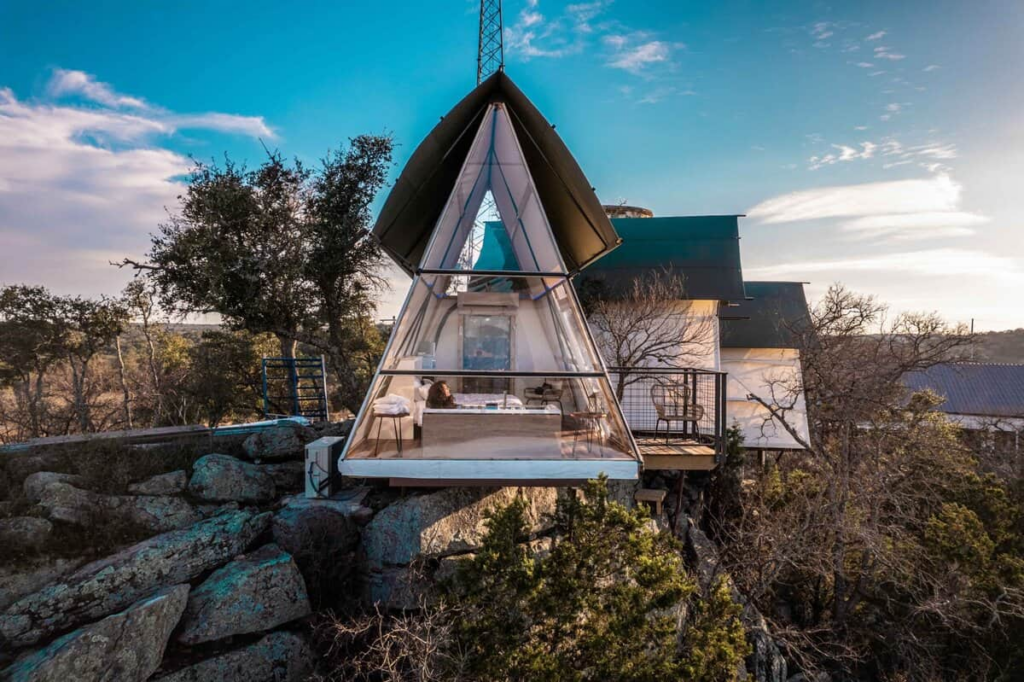 Luxury Glamping With Private Pools in Texas: 10 Best 2026 13 image 115 Spoon Mountain Glamping