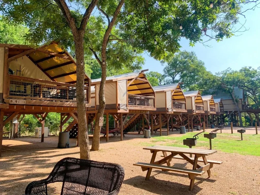 Luxury Glamping With Private Pools in Texas: 10 Best 2026 17 image 120 Spoon Mountain Glamping