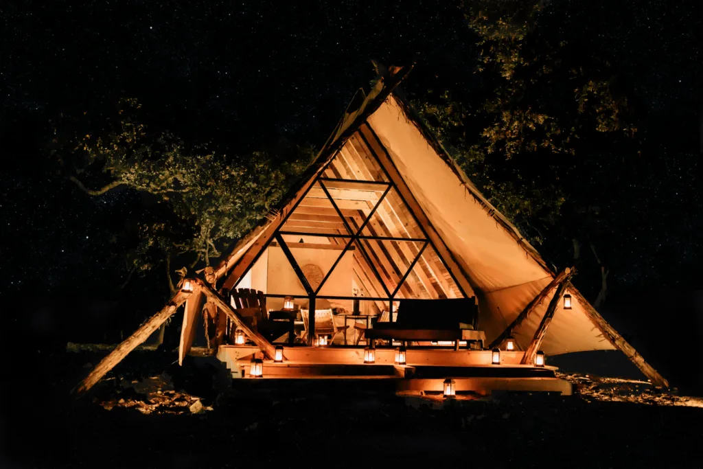 Luxury Glamping With Private Pools in Texas: 10 Best 2026 21 image 124 Spoon Mountain Glamping