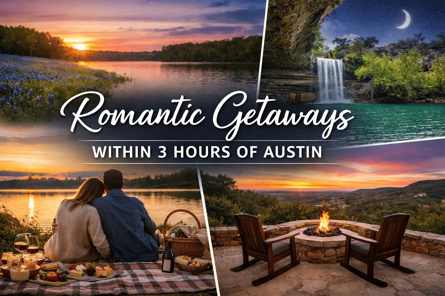 Romantic Getaways Within 3 Hours of Austin