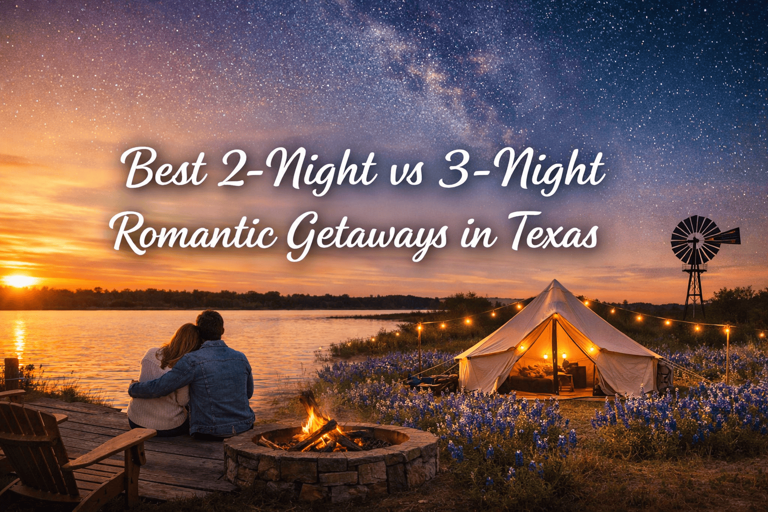 2-Night vs 3-Night Romantic Getaways in Texas