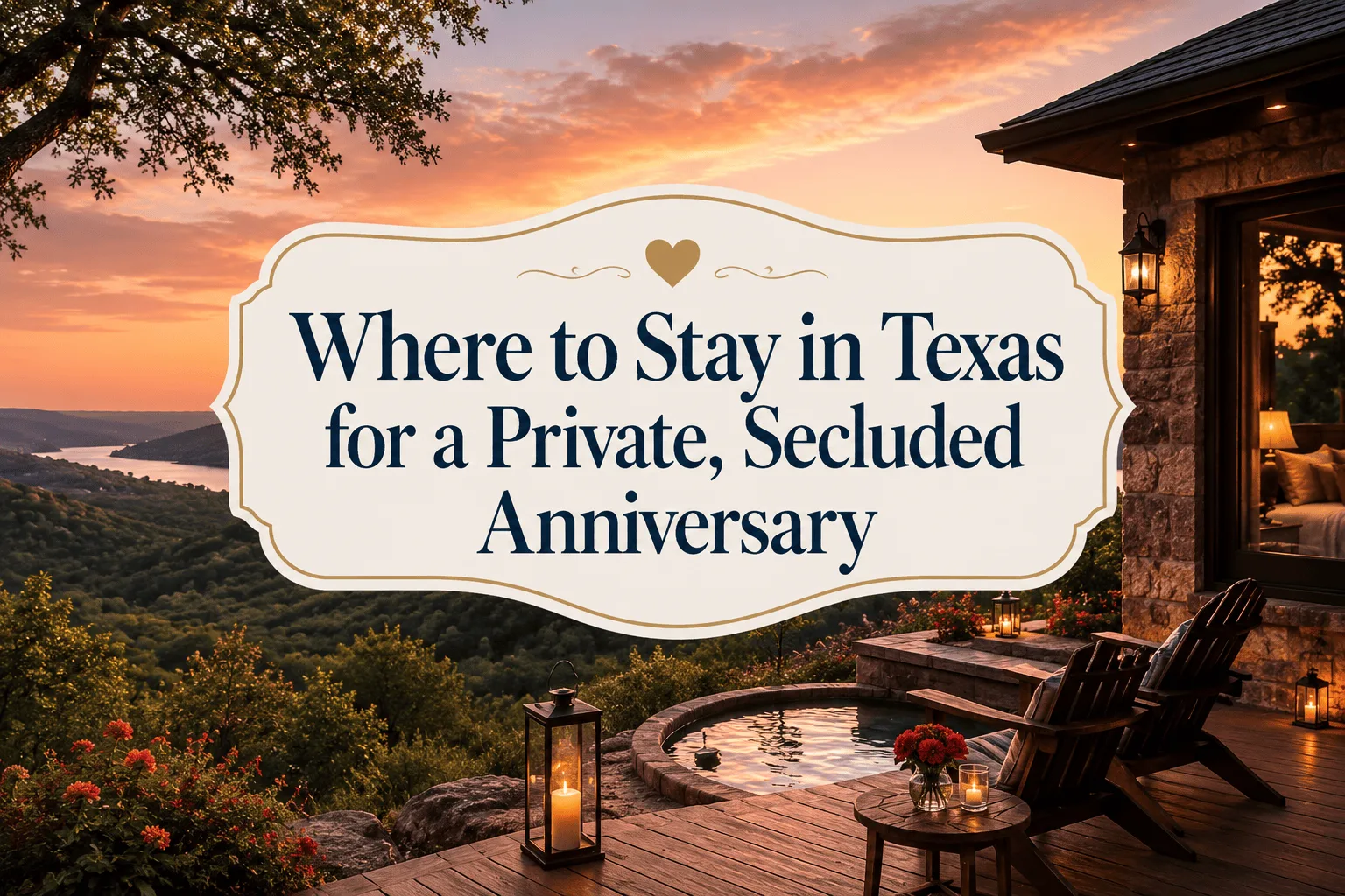 Where to Stay in Texas for an Anniversary
