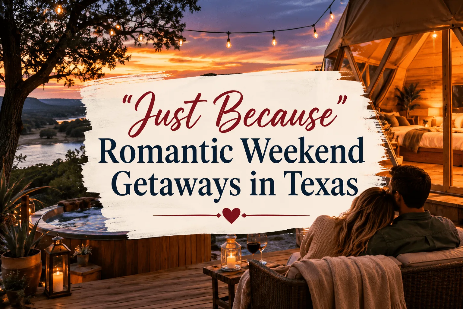 Just Because Romantic Weekend Getaways in Texas