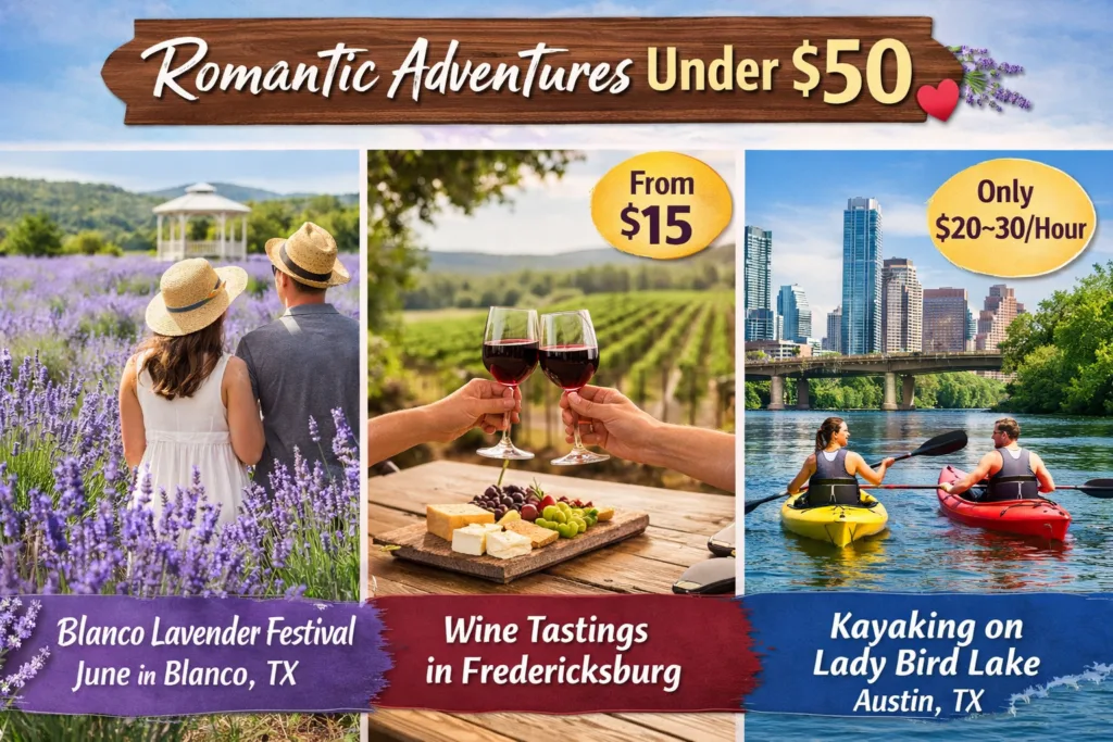 Last-Minute Romantic Getaways in Texas (2026 Guide) 3 Romantic Getaways in Texas on a Budget