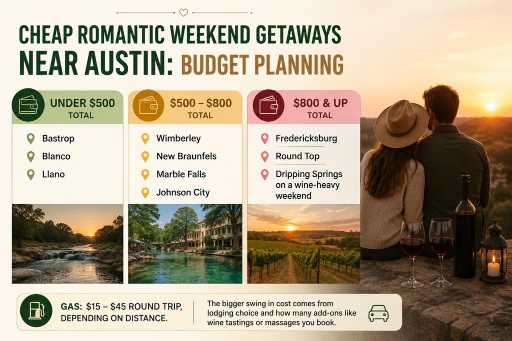 Anniversary Getaways Near Austin: 10 Best Secret Spots 2026 22 Cheap Romantic Weekend Getaways Near Austin