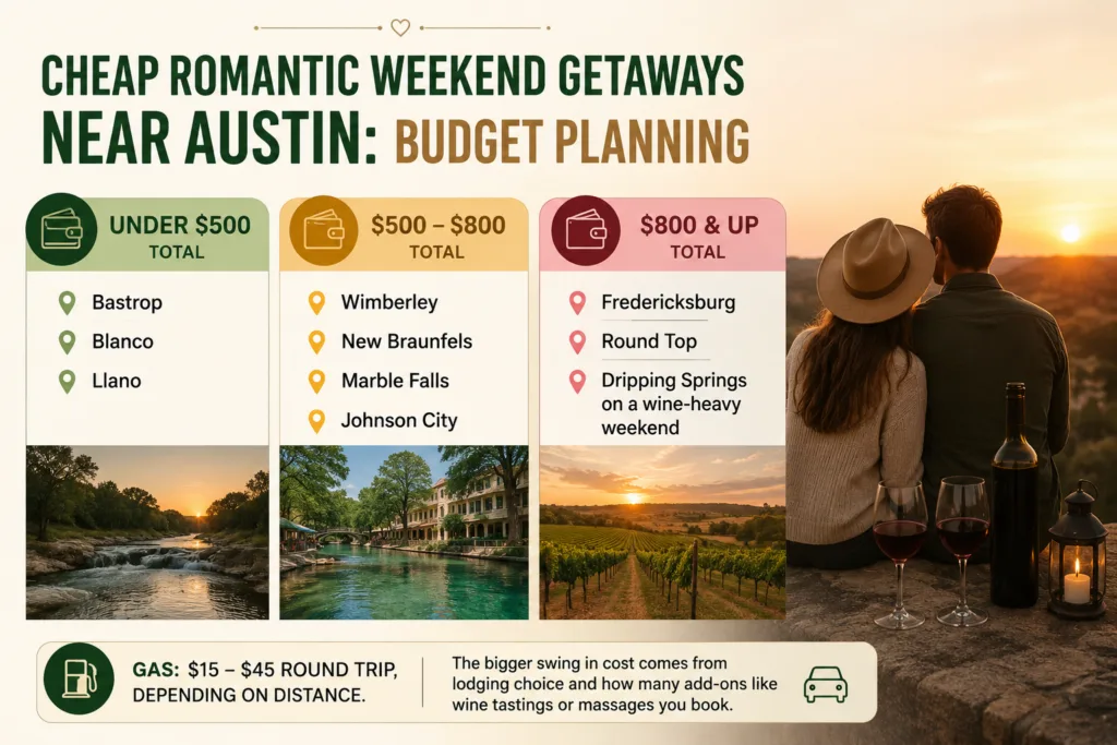 Anniversary Getaways Near Austin: 10 Best Secret Spots 2026 22 Cheap Romantic Weekend Getaways Near Austin