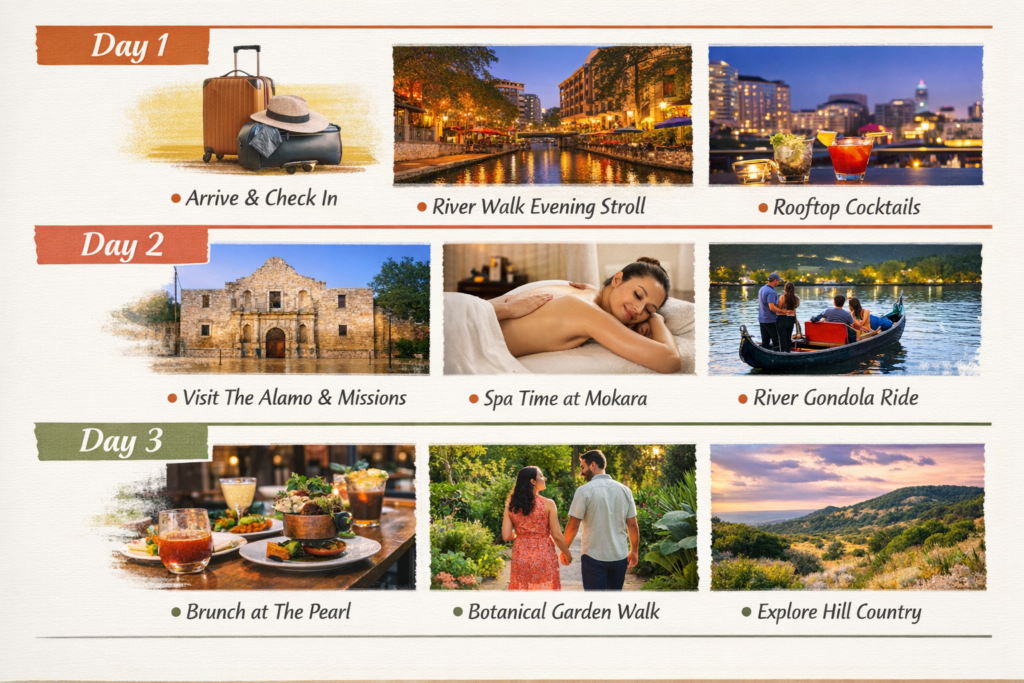Best 2-Night vs 3-Night Romantic Getaways in Texas 3 2-Night San Antonio Itinerary