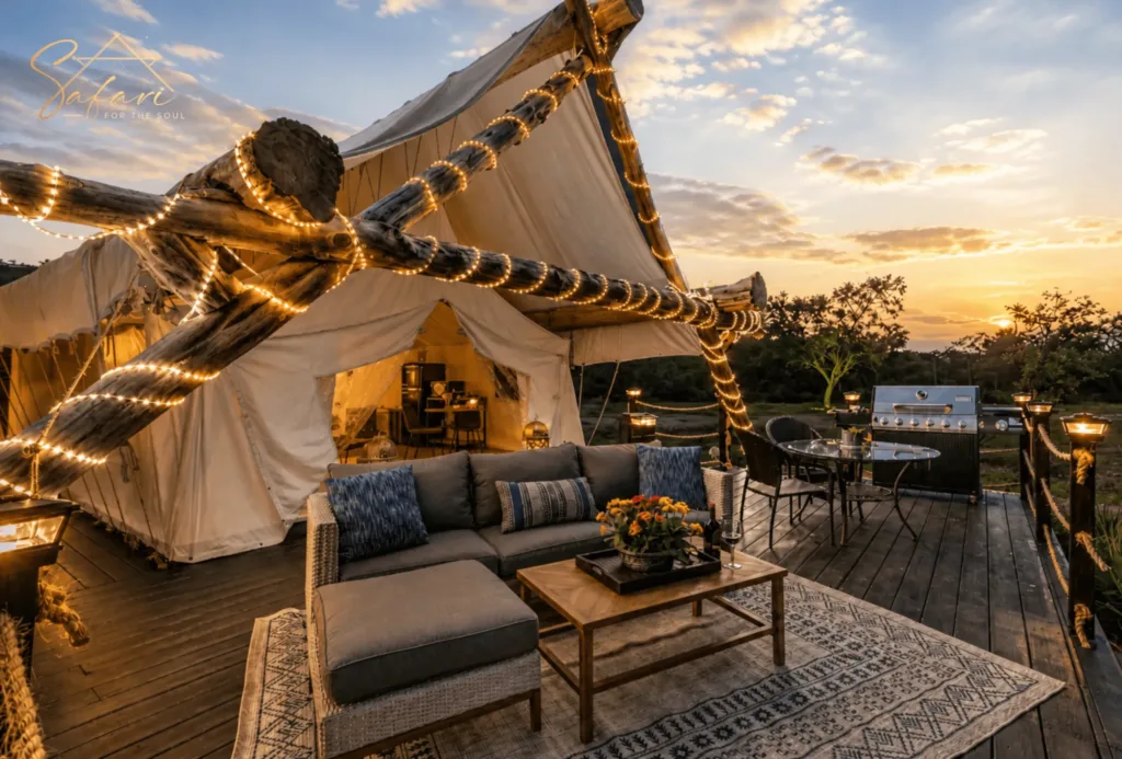 Safari for the Soul Glamping: Best Wellness-Focused Couples Safari Tent
