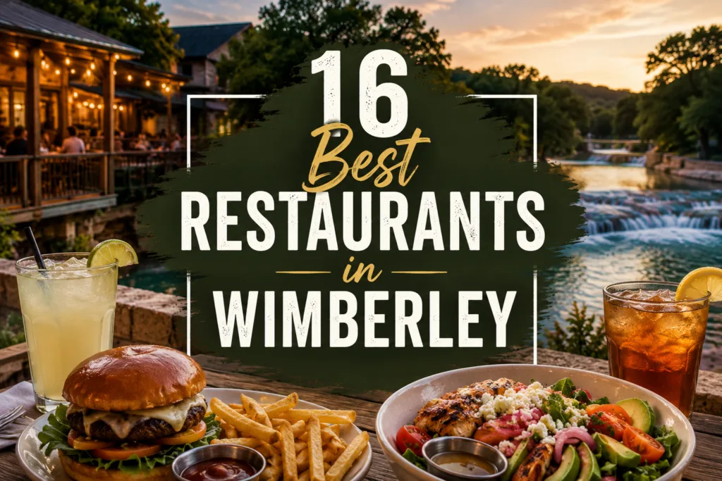 Best Restaurants in Wimberley