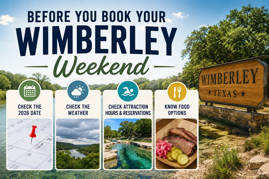 Before You Book Your Wimberley Weekend
