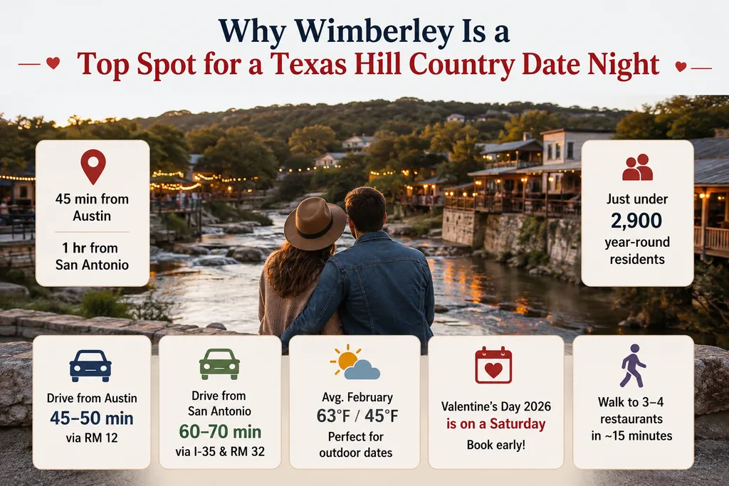 Why Wimberley Is a Top Spot for a Texas Hill Country Date Night